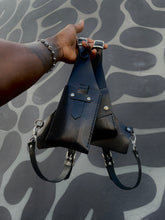 Load image into Gallery viewer, Black Leather Wallet Harness

