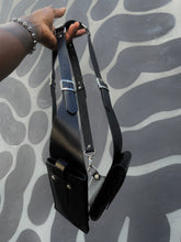 Load image into Gallery viewer, Black Leather Wallet Harness
