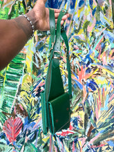 Load image into Gallery viewer, Art Basel Green Leather Wallet Harness (Limited Edition)
